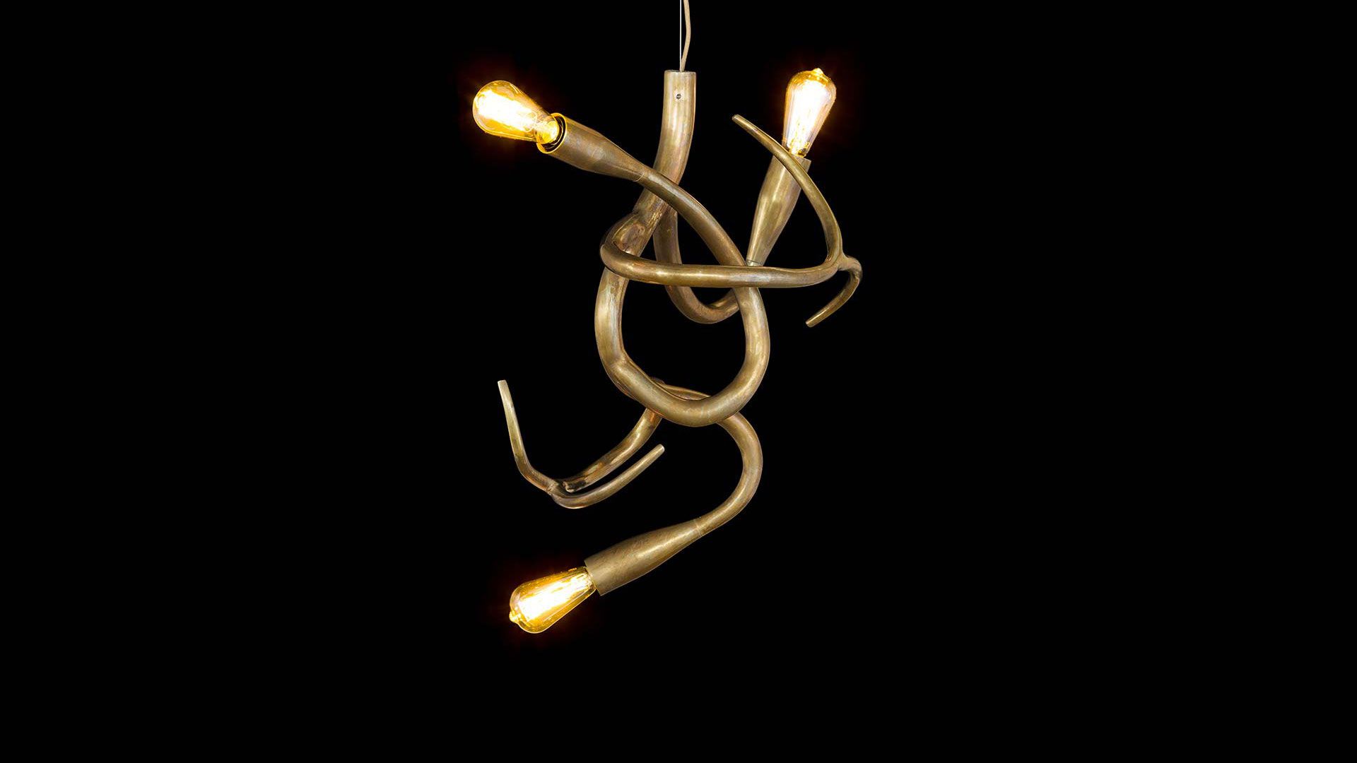 Edison's Tail Element Brass Burnished