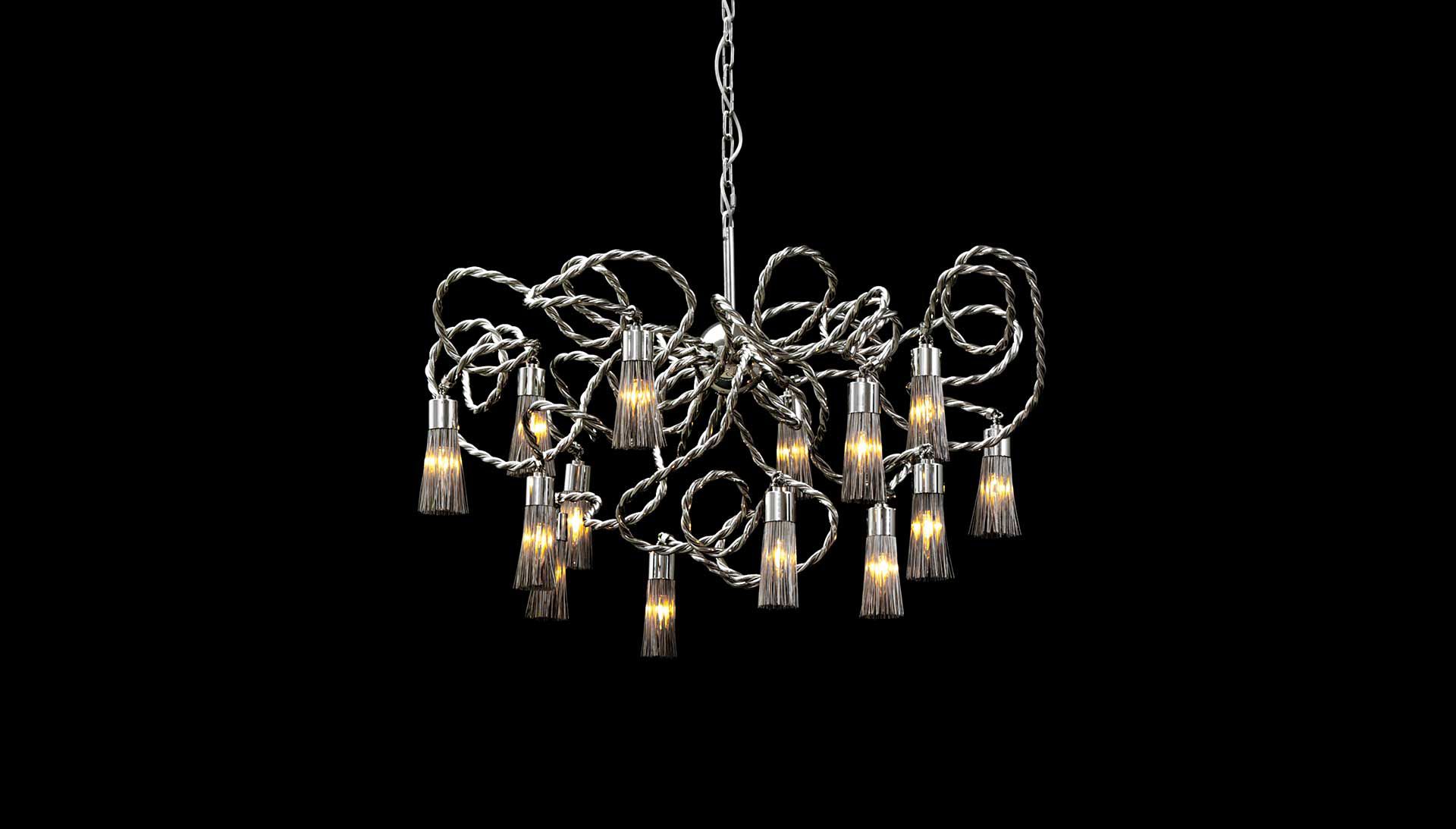 Sultans Of Swing Chandelier Round